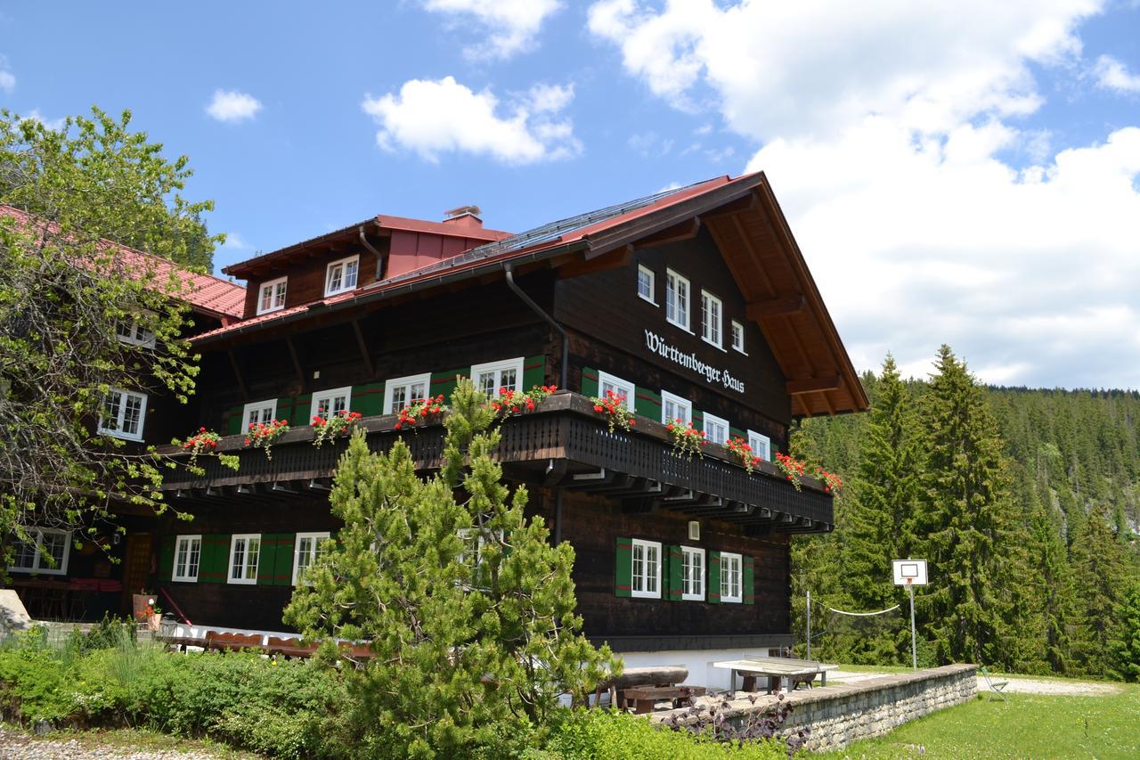 Wuerttemberger Haus - Huette Villa Hirschegg  Buitenkant foto