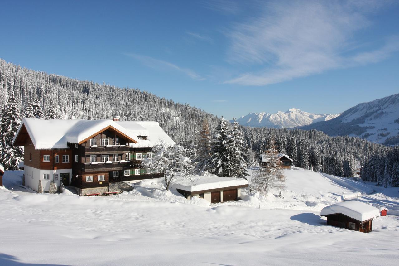 Wuerttemberger Haus - Huette Villa Hirschegg  Buitenkant foto