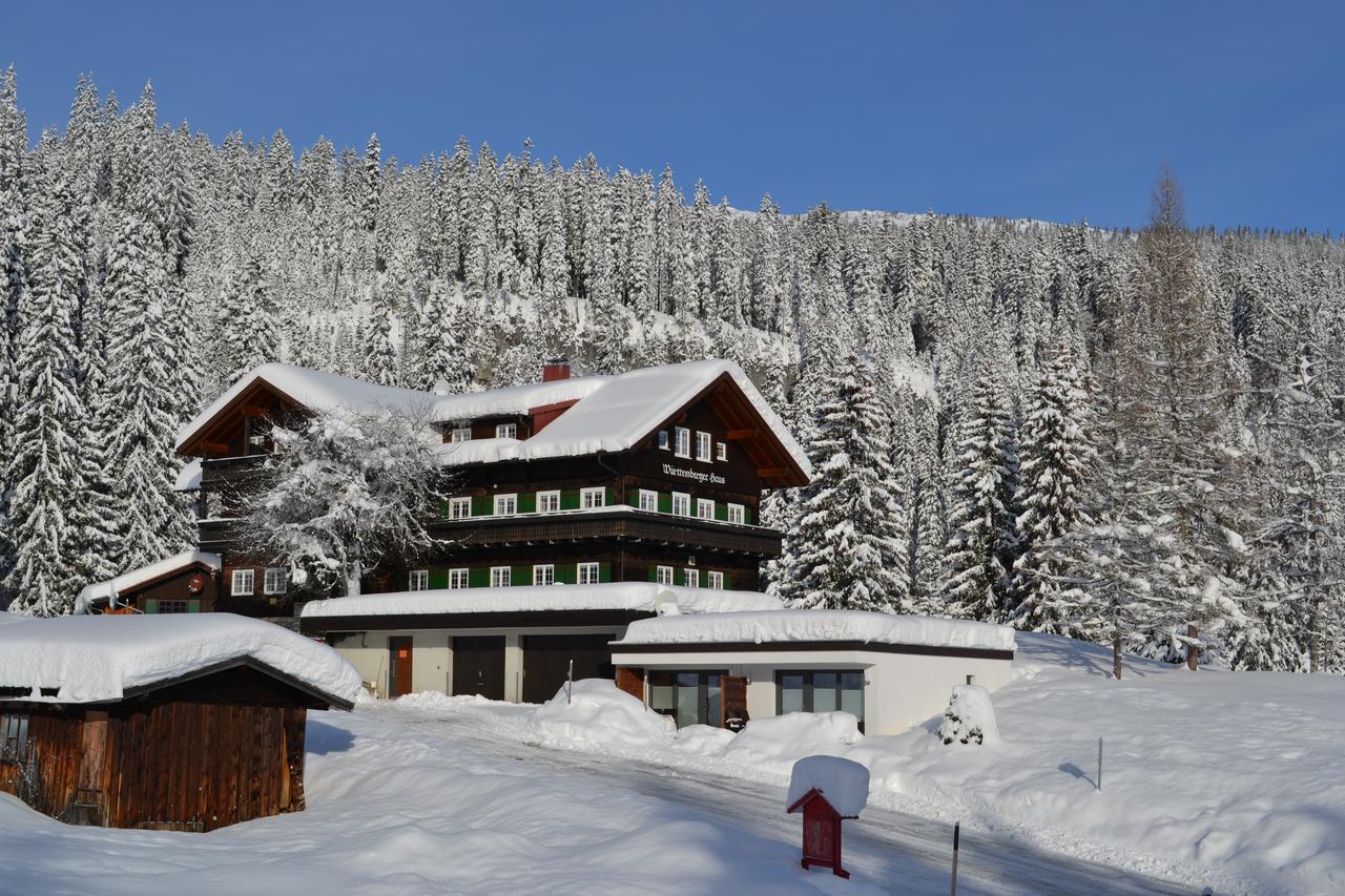 Wuerttemberger Haus - Huette Villa Hirschegg  Buitenkant foto