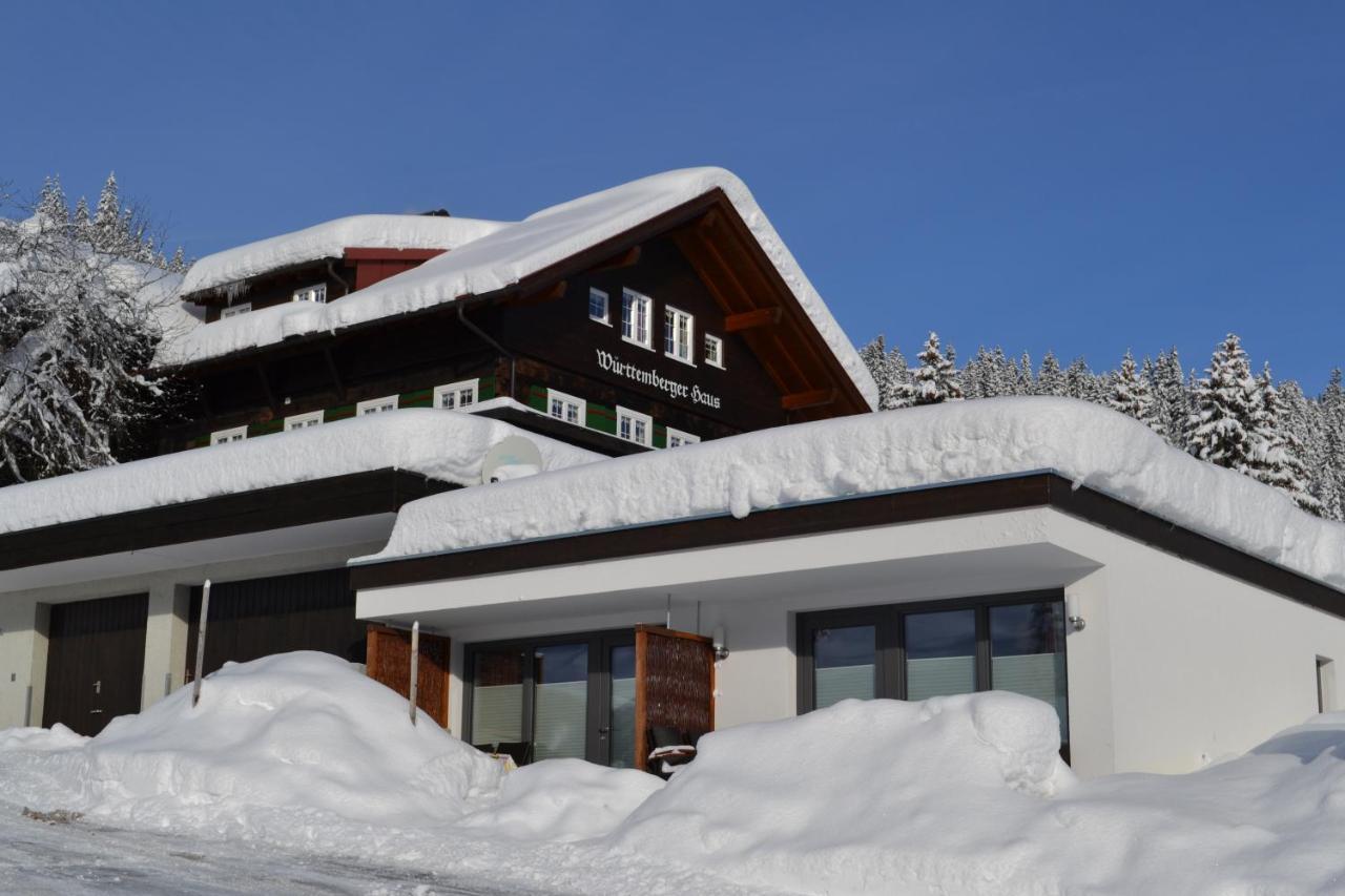 Wuerttemberger Haus - Huette Villa Hirschegg  Buitenkant foto